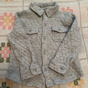 Baby B’gosh Kids Quilted Button Down - Gray